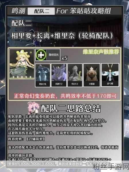 鸣潮炽霞阵容搭配全攻略,打造热熔风暴的极致体验
