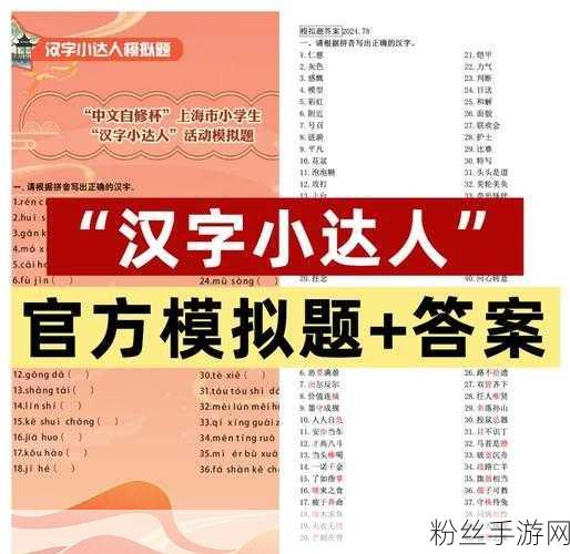 汉字找茬王三国好声音通关秘籍与趣味玩法大揭秘