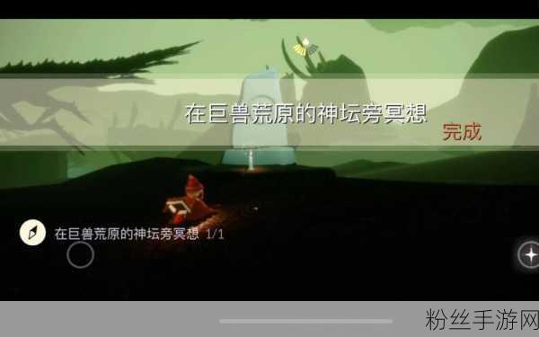 光遇巨兽荒原冥想地点深度探索及趣味玩法揭秘