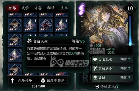 影之刃3全心法强度排名一览,解锁武侠世界的终极奥义