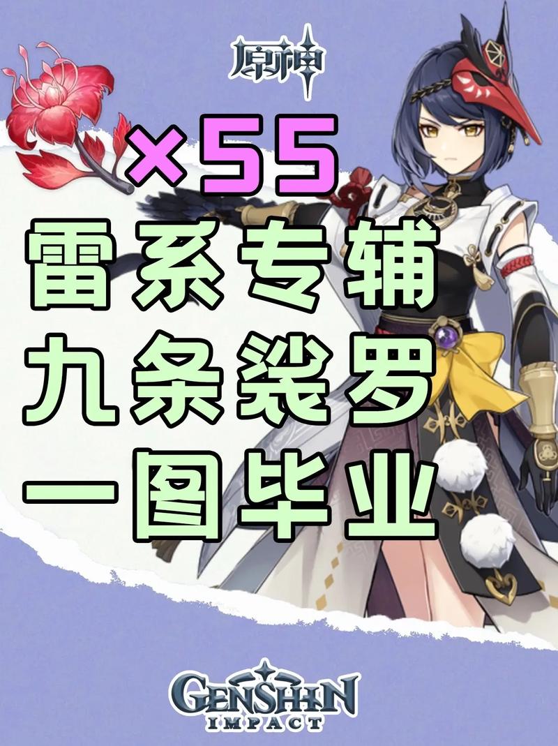 原神角色九条裟罗全方位培养攻略,解锁雷系增伤新玩法
