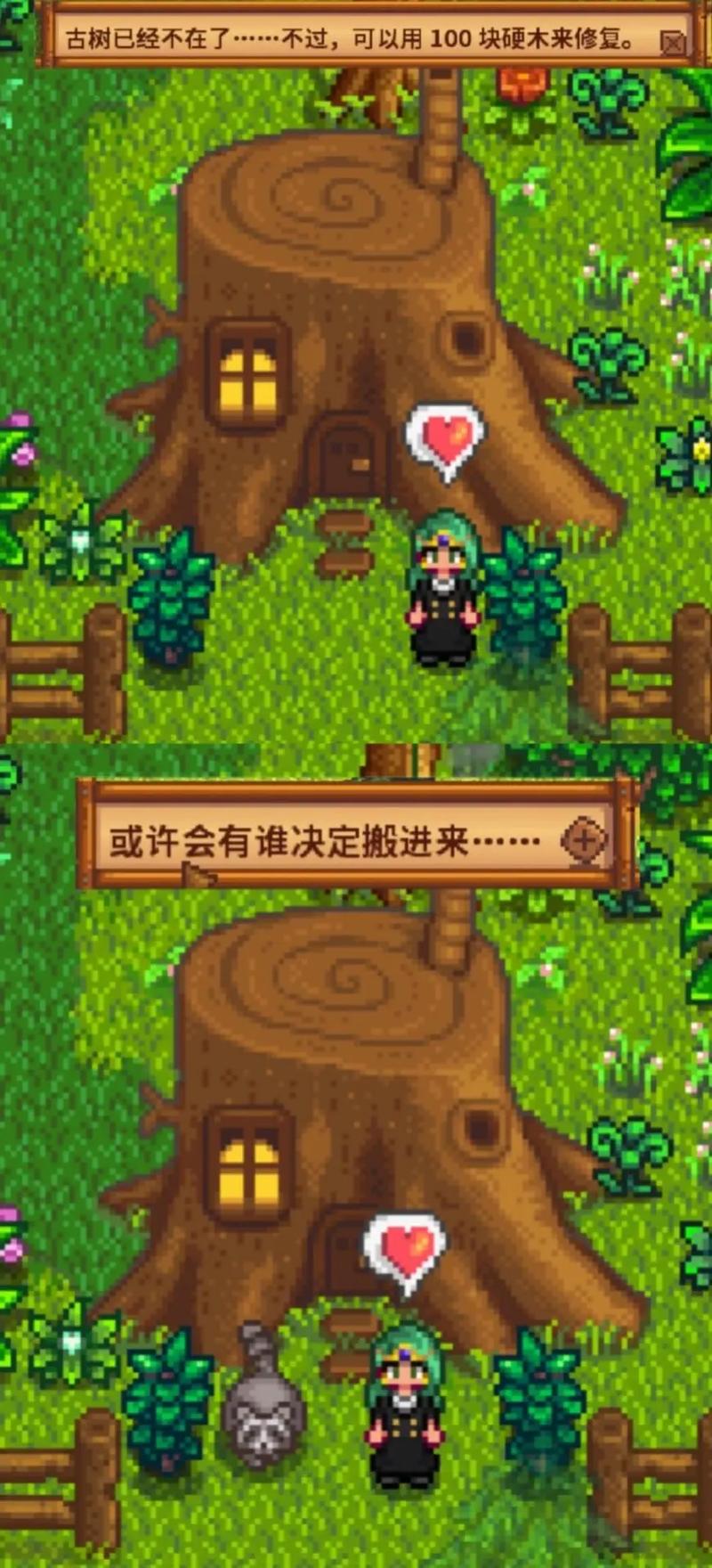 星露谷物语手游,如何触发并享受浣熊任务的乐趣?