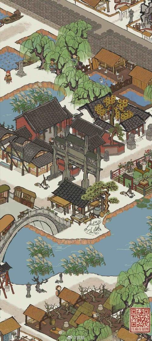 江南百景图,妙趣横生的掌中江南,探索古风经营新境界
