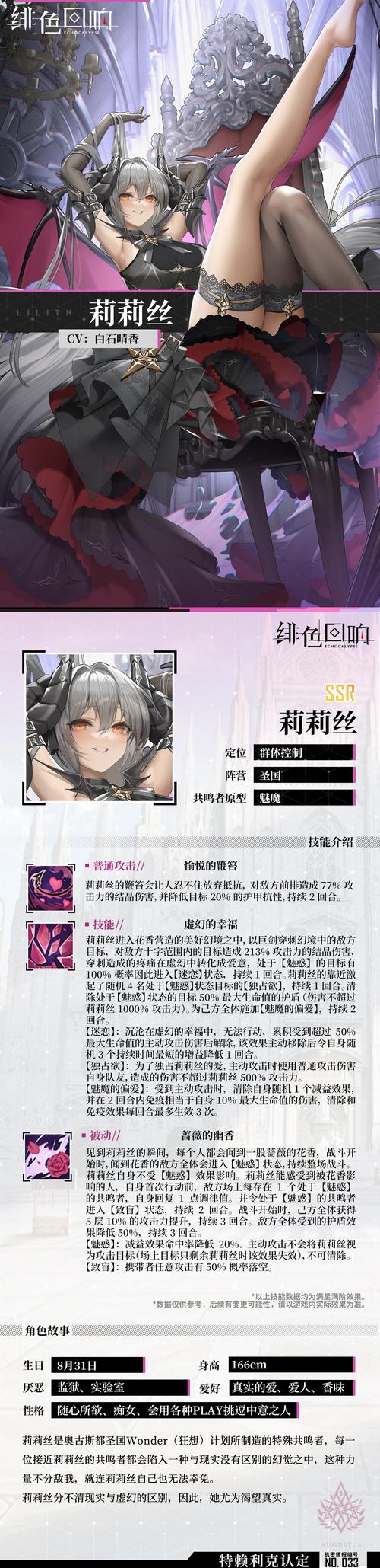 绯色回响中克莱因角色深度剖析