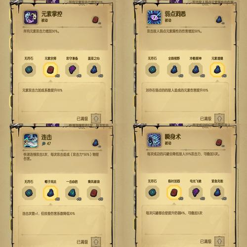 贪婪洞窟属性点加点心得与技能选择方向指南,探索无尽地牢的奥秘
