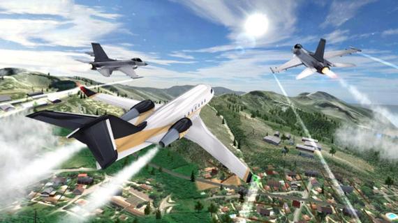 3D高空模拟飞行安卓版震撼发布,炫酷战机任你驾驭,翱翔天际的极致体验!
