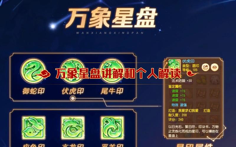 梦幻西游手游深度探索，万象星盘技能全攻略与各门派绝技搭配秘籍