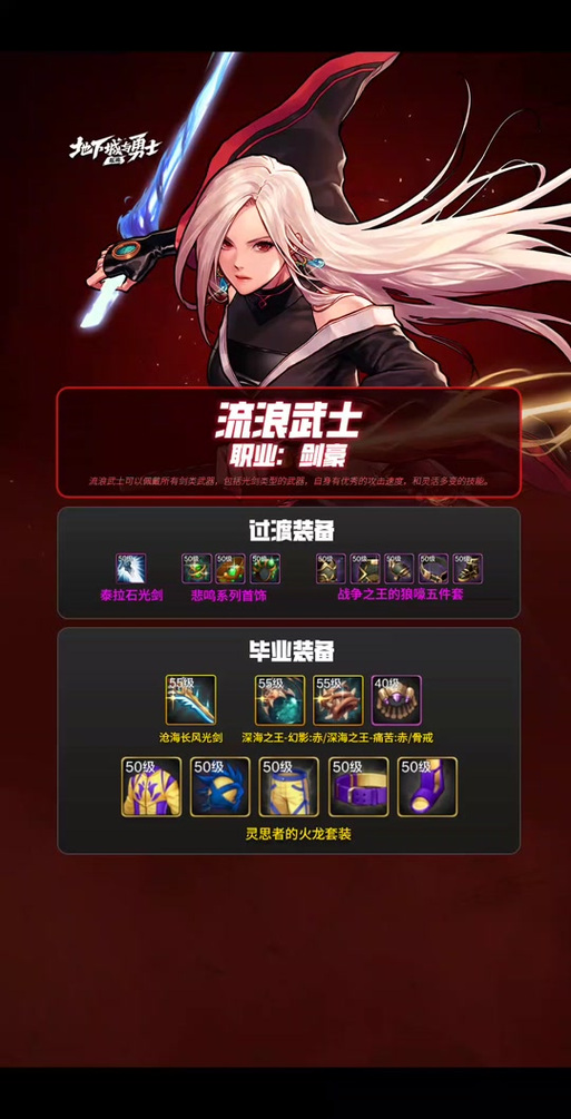DNF手游流浪武士SS装备搭配与趣味玩法全解析