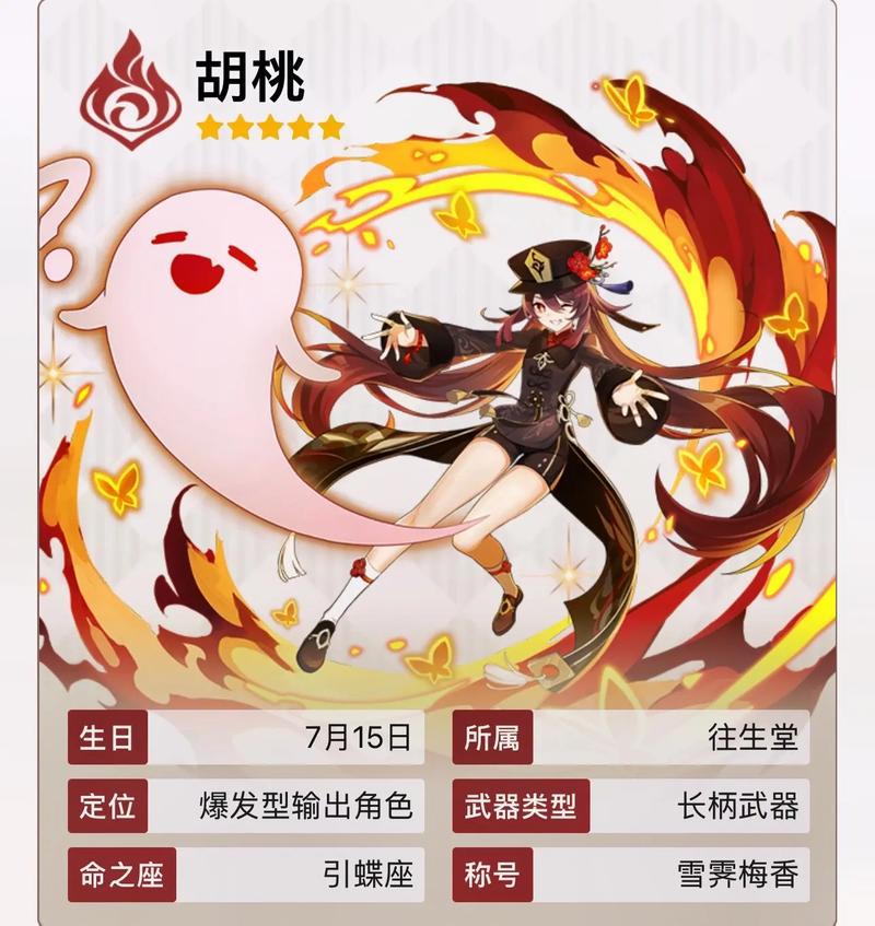 原神胡桃全方位深度剖析,圣遗物、武器与阵容搭配策略,解锁独特玩法魅力
