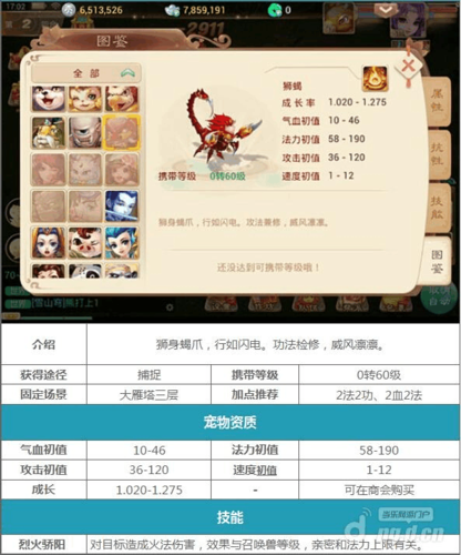 大话西游手游狮蝎技能属性深度解析与趣味玩法探索教程